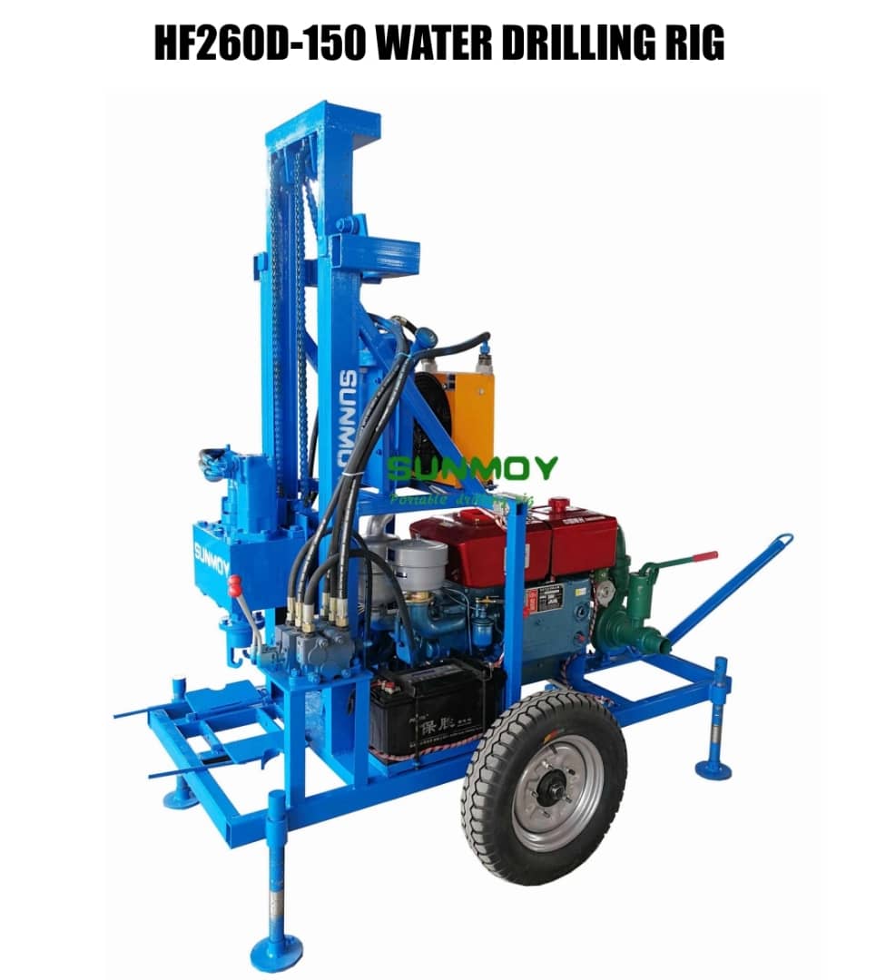 machine de forage mobile